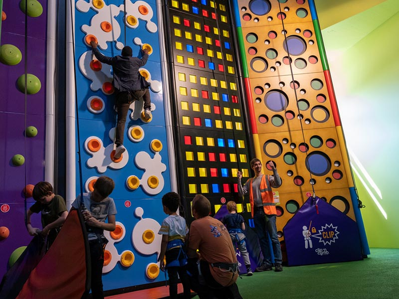 Climbing walls for children Rennaz Vaud