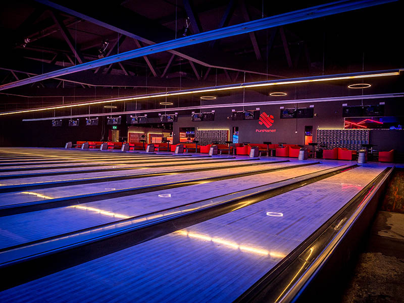 Bowling with friends Rennaz Villeneuve